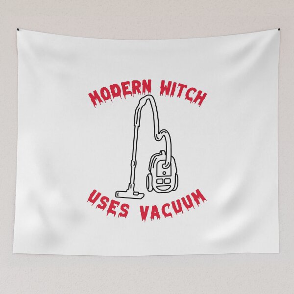 Item preview, Modern Witch Uses Vacuum designed and sold by Daluyong.