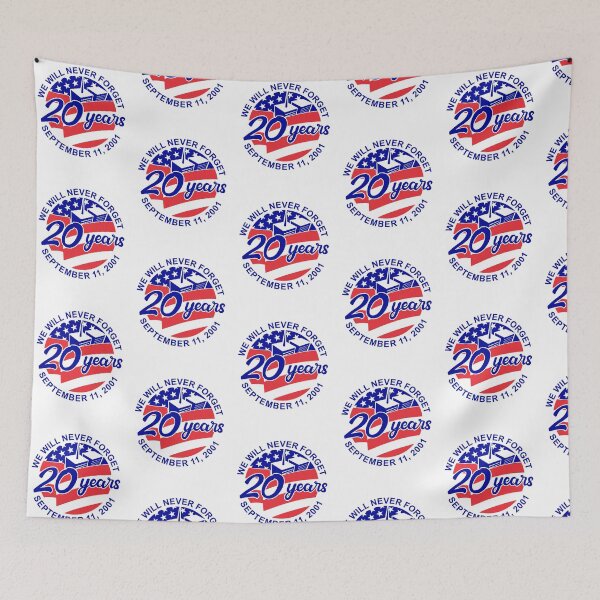 Item preview, We Will Never Forget 9-11 20 Year Anniversary  designed and sold by BRtisticDesigns.