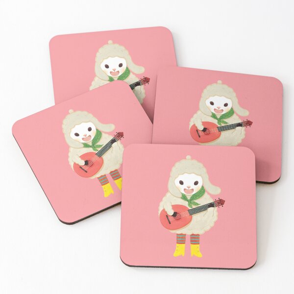 Item preview, A lamb playing the guitar designed and sold by bonnysunny.