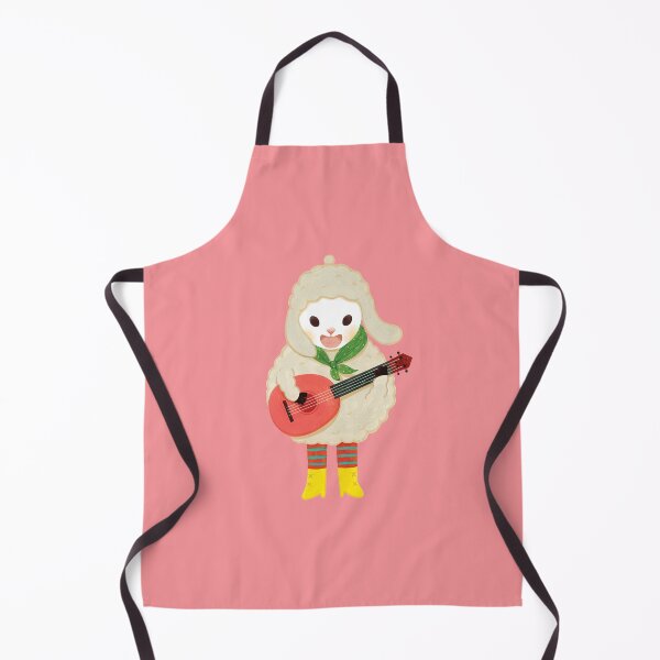 Item preview, A lamb playing the guitar designed and sold by bonnysunny.