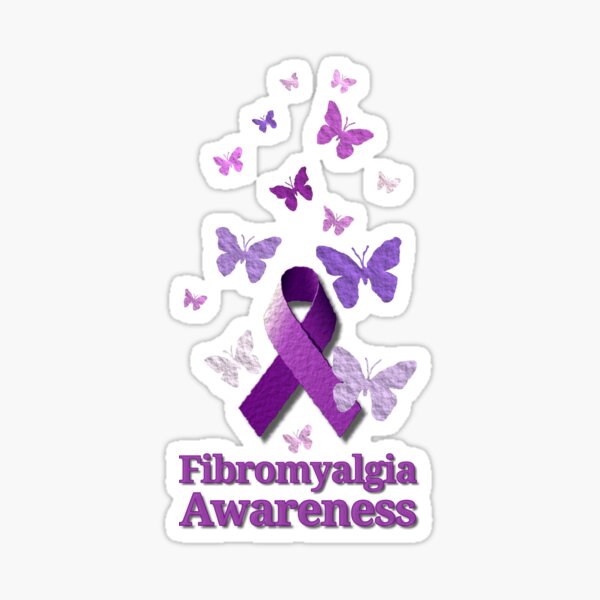 Item preview, Purple Awareness Ribbon: Fibromyalgia  designed and sold by Alondra.