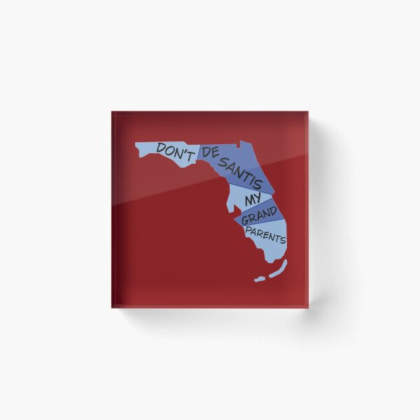 Item preview, Don’t DeSantis My Grandparents (Blue Florida) designed and sold by GrellenDraws.