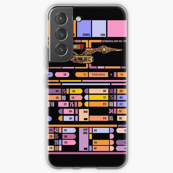 Space Future Control Panel Samsung Galaxy Soft Case