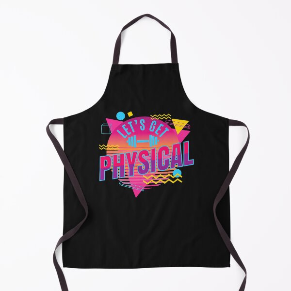 Item preview, Lets get physical | Totally Rad 90s Style Workout Gym Retro designed and sold by ZacharyMarcus.
