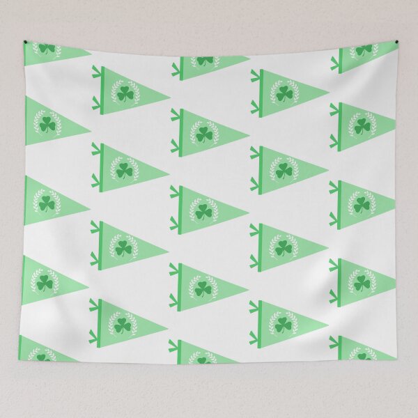 Item preview, Shamrock Sorority Pennant designed and sold by Camille Albers.