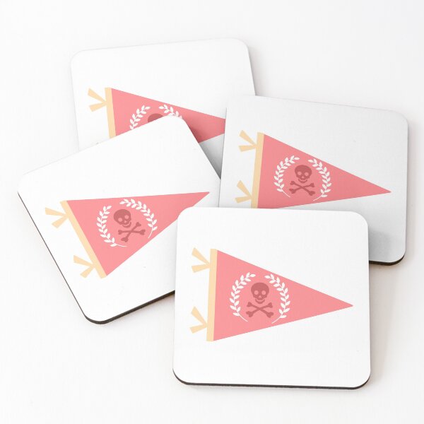 Item preview, Skull Sorority Pennant designed and sold by Camille Albers.