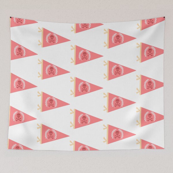 Item preview, Skull Sorority Pennant designed and sold by Camille Albers.
