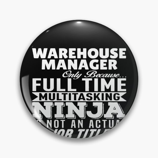 Item preview, Warehouse Manager Multitasking Ninja designed and sold by clickmostro.