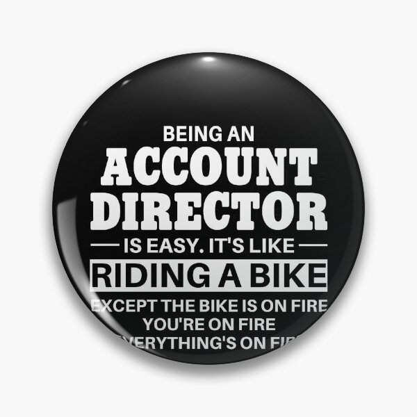 Item preview, Account Director Riding A Bike designed and sold by clickmostro.