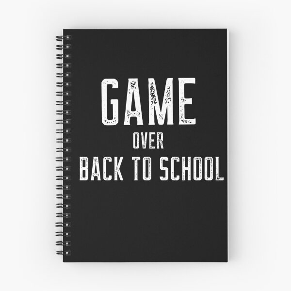 Item preview, Game over back to school - game over, back to school quotes, back to school design,  designed and sold by mr&mrsmalik malik.