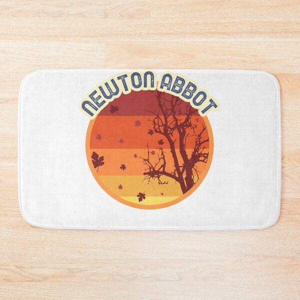 Item preview, Newton Abbot England Leaves Falling Autumn and Fall Amber Autumn, Best gift for September October and November, leaf falling designed and sold by AbsurdStore.