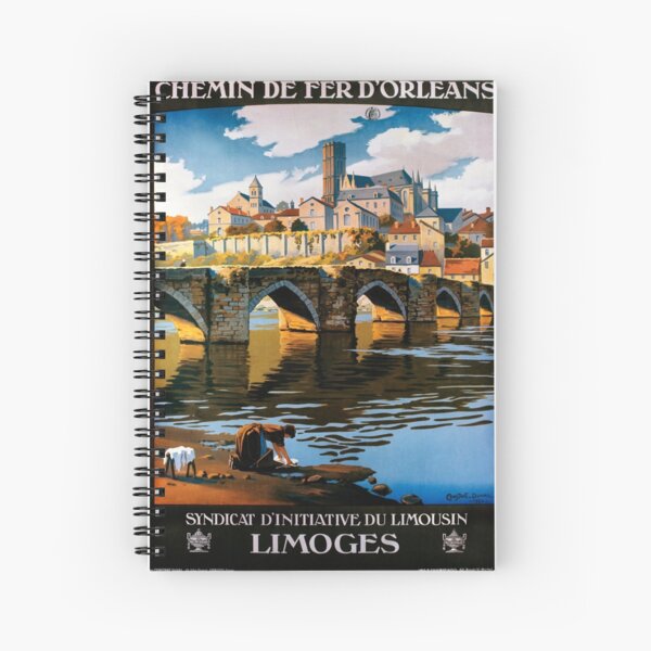 Item preview, Limoges, French Travel Poster designed and sold by paulrommer.