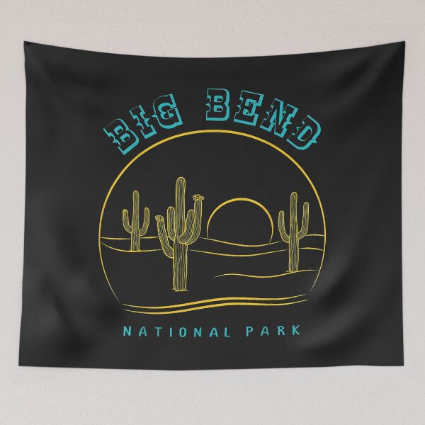 Item preview, Big Bend National Park Shirt Saguaro Cactus Texas Design designed and sold by anitaruthp.