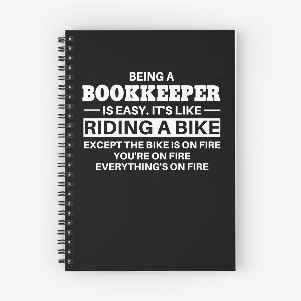 Item preview, Bookkeeper Riding A Bike designed and sold by clickmostro.
