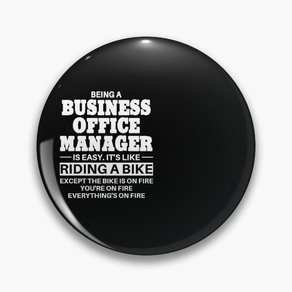 Item preview, Business Office Manager Riding A Bike designed and sold by clickmostro.