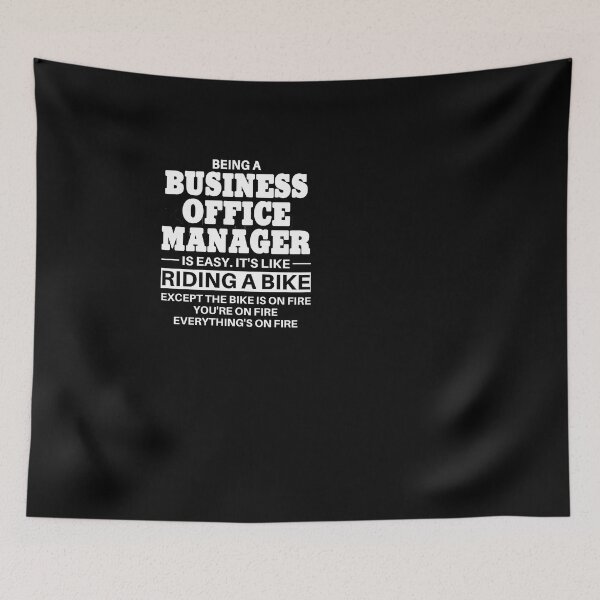 Item preview, Business Office Manager Riding A Bike designed and sold by clickmostro.