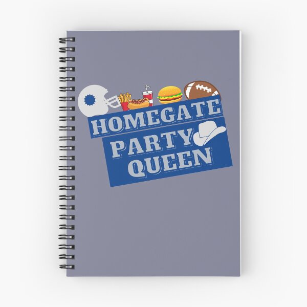 Artikelvorschau, Die Dame des Hauses 'QUEEN' Game Day Football Homegate Party Design entworfen und verkauft von Looksup.