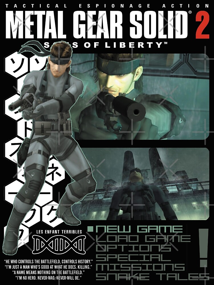 Metal Gear 2: Solid Snake Poster