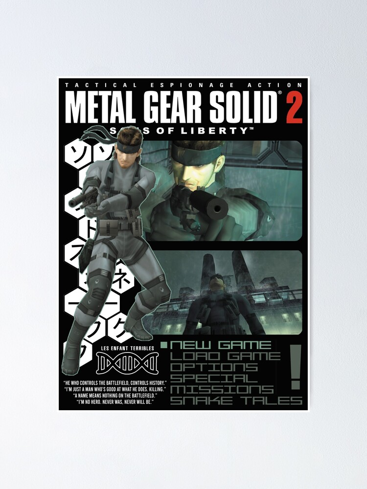 Metal Gear 2: Solid Snake PlayStation 2 Box Art Cover by Keeper_DP