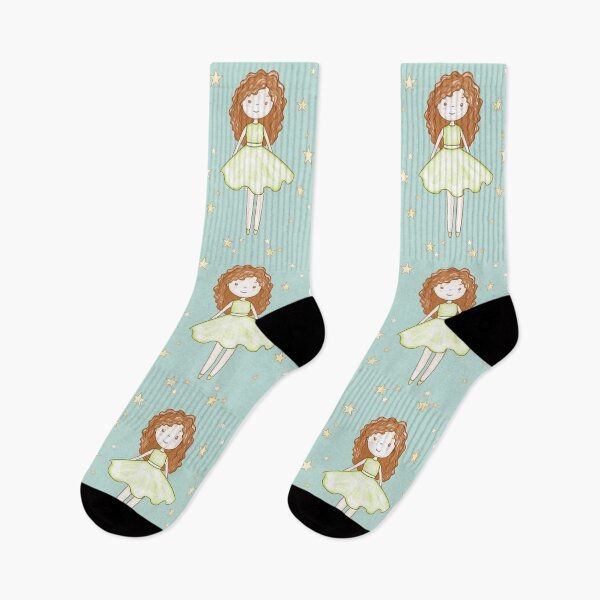 Item preview, Girl in Green designed and sold by ArteAnnie.