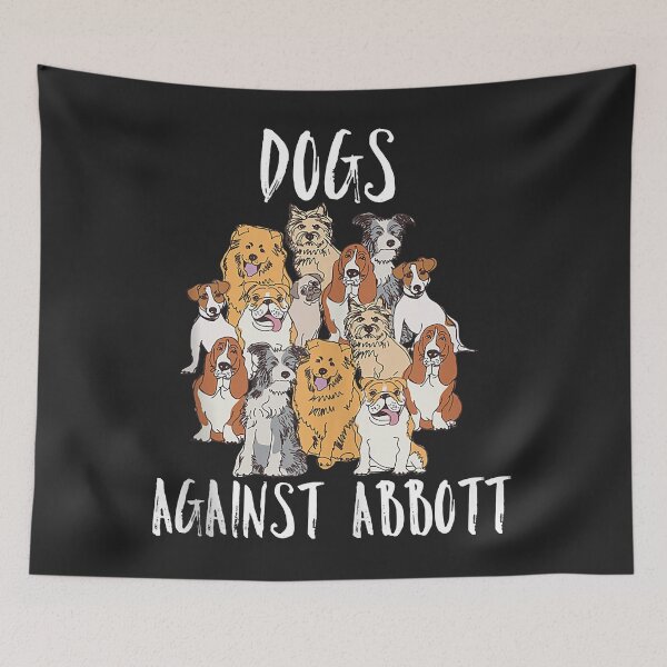 Item preview, Dog Rights Dogs Against Abbott Texas Dog Support Tank Top designed and sold by anitaruthp.
