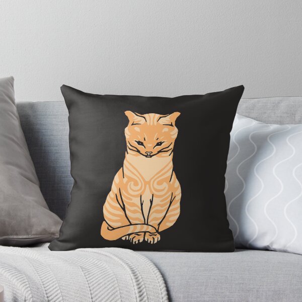 Item preview, Swirly orange cat designed and sold by taraalpert.