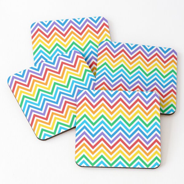 Item preview, Colorful Zig Zag Pattern designed and sold by Fine Art California.