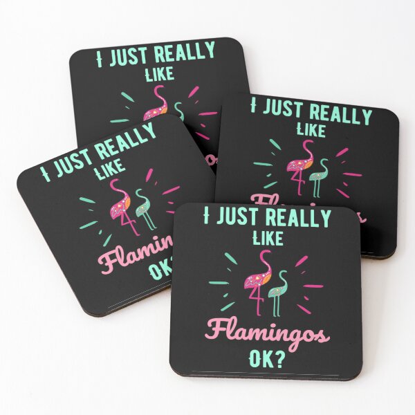 Item preview, I Just Really Like Cute Pink Flamingos - Flamingos Bird Lovers designed and sold by chetan786.