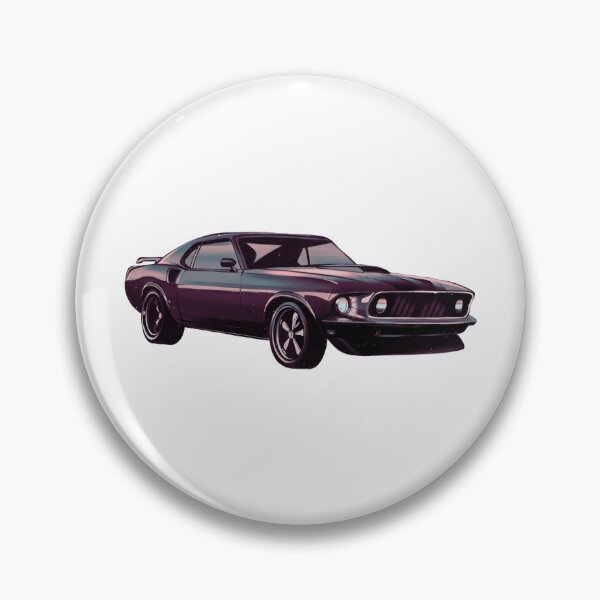 Item preview, Retro muscle car designed and sold by Bianca Brownish.