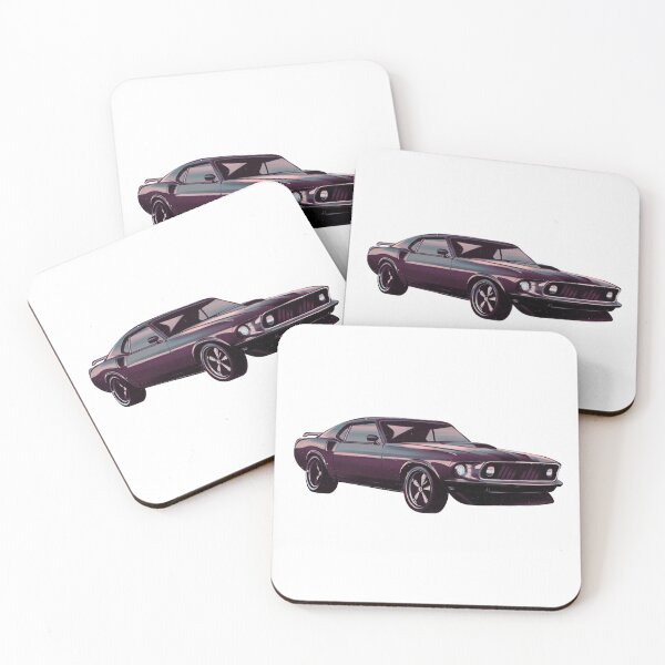 Item preview, Retro muscle car designed and sold by Bianca Brownish.