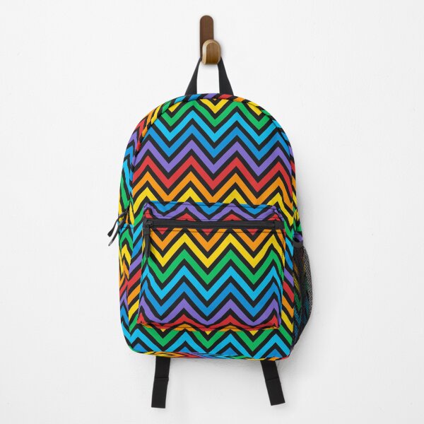 Item preview, Colorful Zig Zag Pattern designed and sold by Fine Art California.