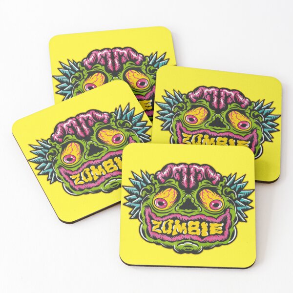 Item preview, Zombie smiling face funny designed and sold by Sovik Goswami.