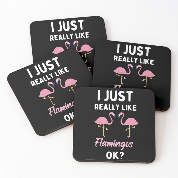 Item preview, Copy of  I Just Really Like Cute Pink Flamingos - Flamingos Bird Lovers designed and sold by chetan786.