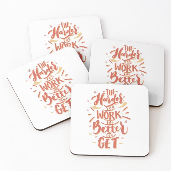 Item preview, The harder you work the better you get designed and sold by Black Maverik Estore.