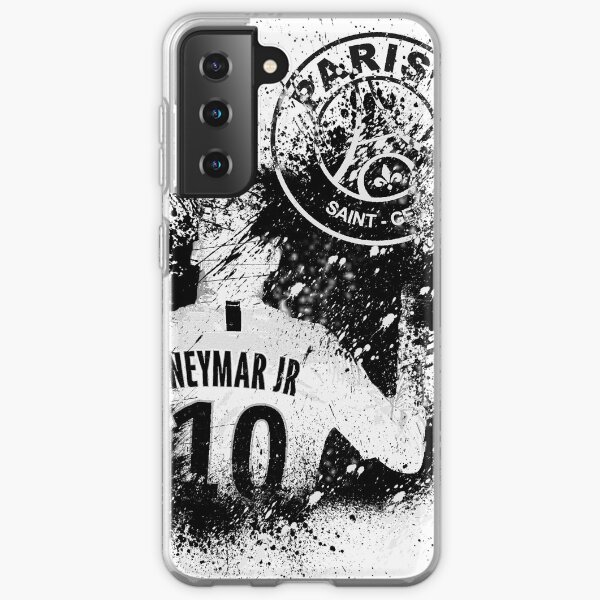 Nouveau design du PSG pour les amoureux de Neymar et les fans du PSG Coque souple Samsung Galaxy