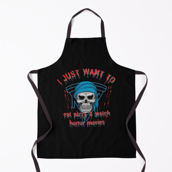 Item preview, All I Want To Do Eat Pizza Watch Horror Movies, Just Want To Eat Pizza And Watch Horror Movies - Halloween Spirit - We Are Not Afraid designed and sold by Sun Sand & Sea Art.