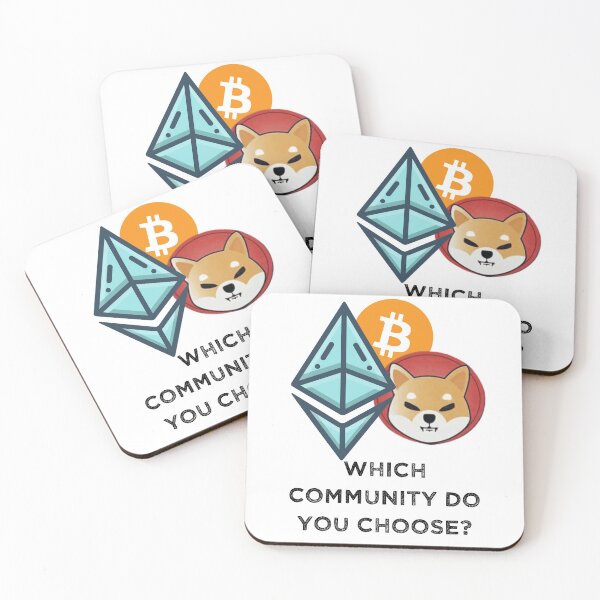 Item preview, Crypto Which Community Do You Choose? (White) designed and sold by Heather  Hope.