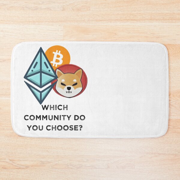 Item preview, Crypto Which Community Do You Choose? (White) designed and sold by Heather  Hope.