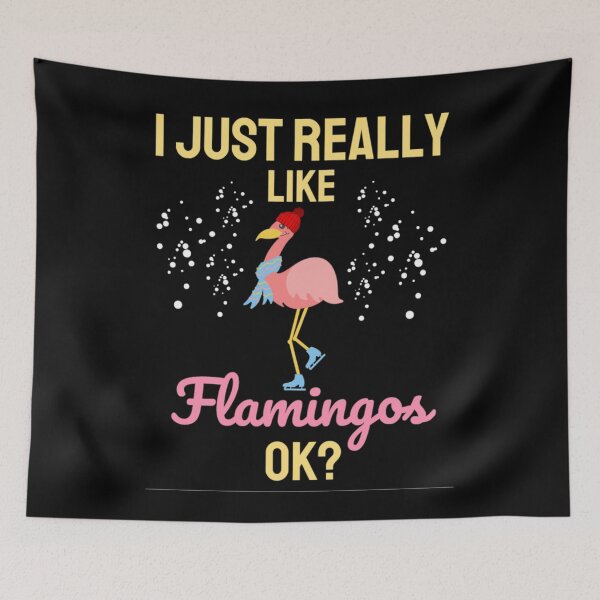 Artikelvorschau, Ich mag süße rosa Flamingos einfach wirklich - Flamingos Bird Lovers entworfen und verkauft von chetan786.
