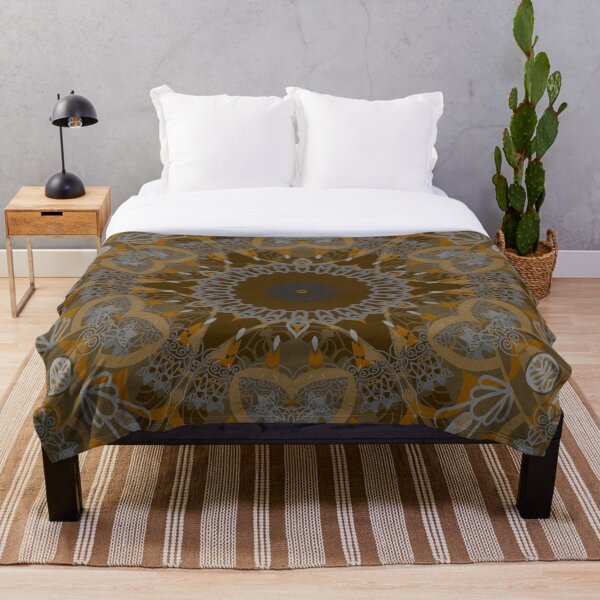 Artikelvorschau, Schöne Vintage Herbst Mandala entworfen und verkauft von starma.