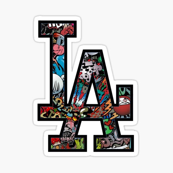 Los Angeles Graffiti Sticker
