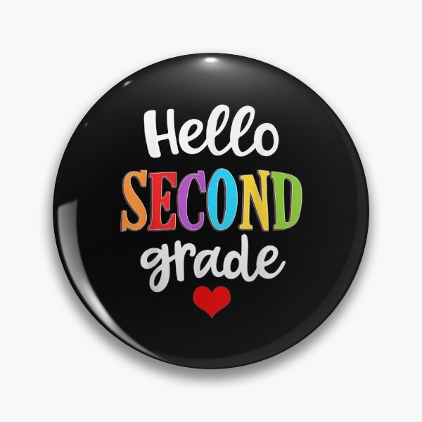 Item preview, Hello 2nd Grade Colorful Second Grade Teacher Kids Gift  designed and sold by FidelmaShop.