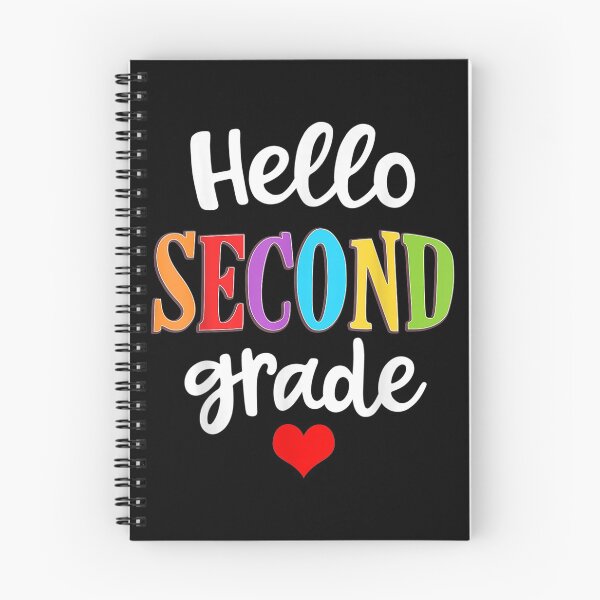 Item preview, Hello 2nd Grade Colorful Second Grade Teacher Kids Gift  designed and sold by FidelmaShop.