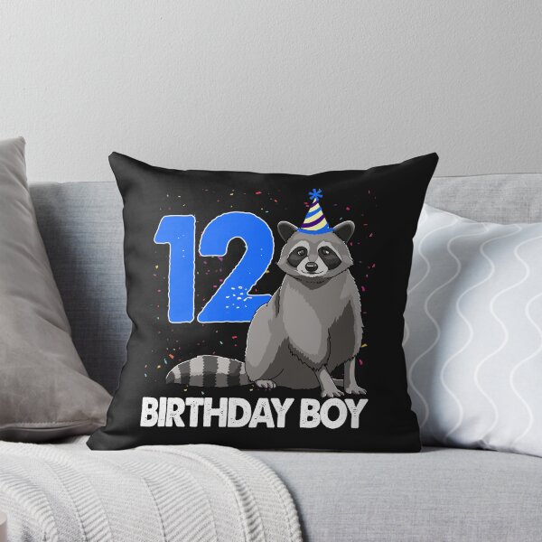Item preview, Birthday Boy 12 Raccoon designed and sold by Bendthetrend.
