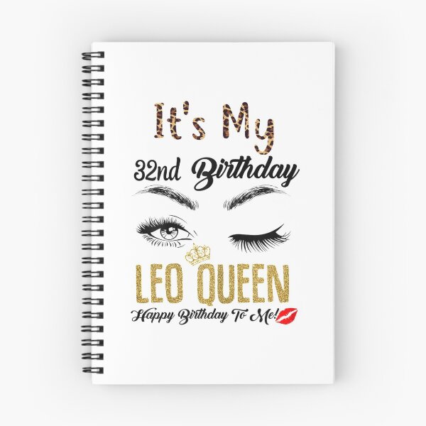 Item preview, Womens Leo Queen Its My 32nd Bday 32 Years Old Girl 1989 Women  designed and sold by GerdaShop.