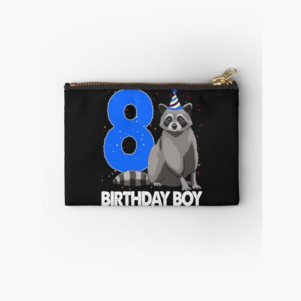 Item preview, Birthday Boy 8 Raccoon designed and sold by Bendthetrend.