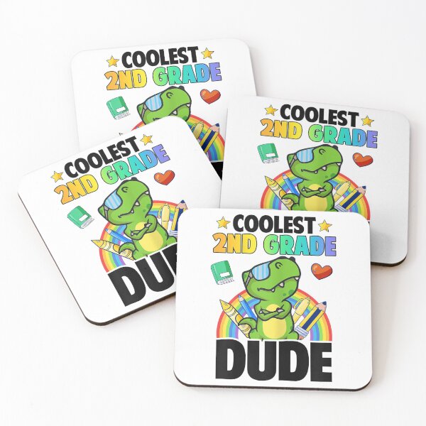 Item preview, Coolest Second Grade Dude Dinosaur First Day Back To School  designed and sold by GiselleShop.