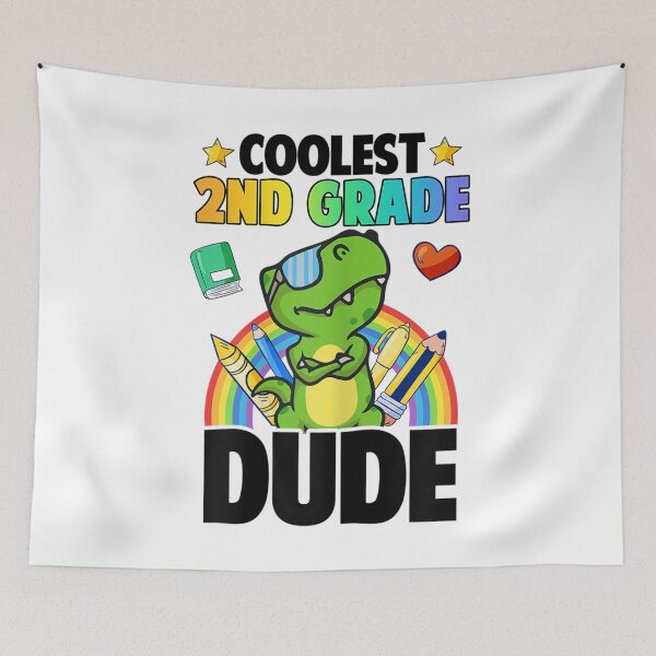 Item preview, Coolest Second Grade Dude Dinosaur First Day Back To School  designed and sold by GiselleShop.