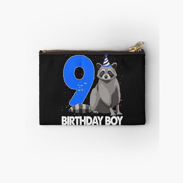 Item preview, Birthday Boy 9 Raccoon designed and sold by Bendthetrend.