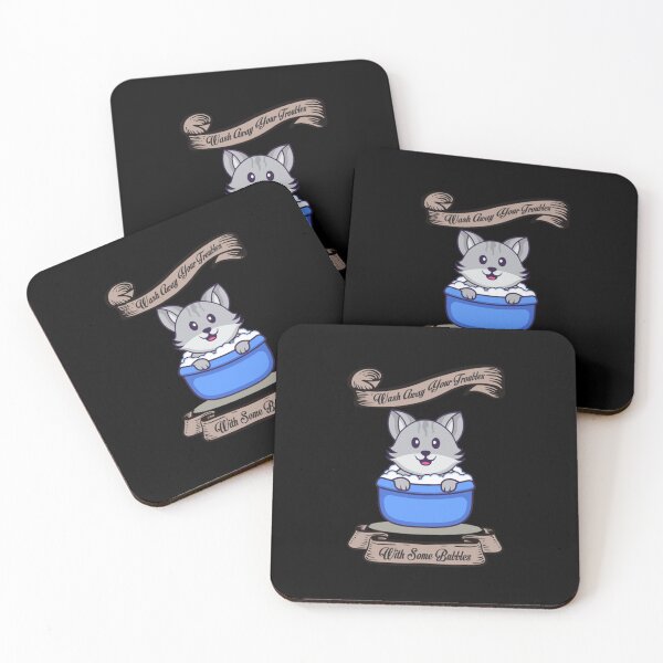 Item preview, Cat Taking Bath  designed and sold by TamAnhshap.